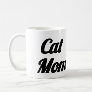 Tasse Cat Mom Tasse à café à visage de chat mign