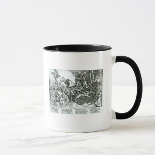 Tasse Catholicisme romain et Lutheranism contrastés