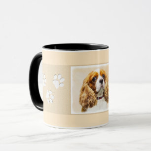 Tasse Cavalier King Charles Spaniel Peinture originale