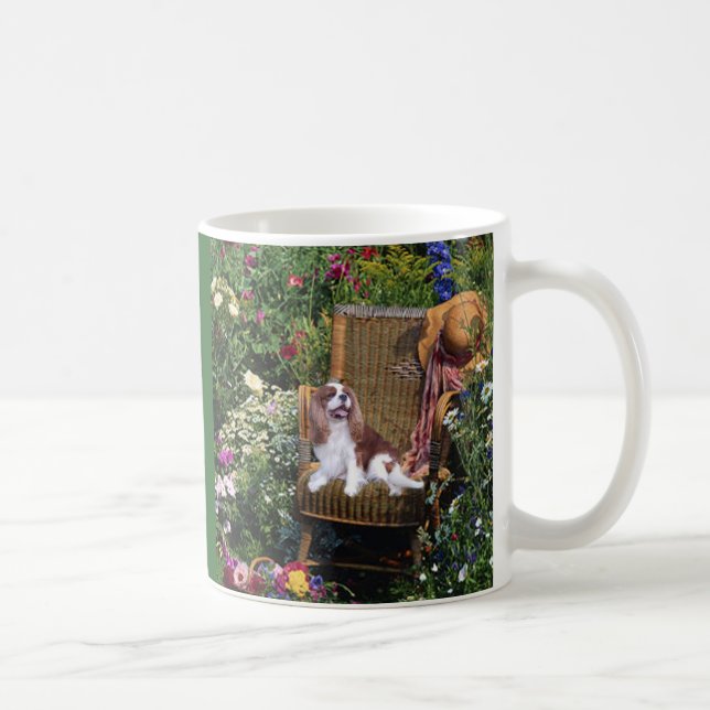 Tasse cavalière d'épagneul du Roi Charles (Droite)