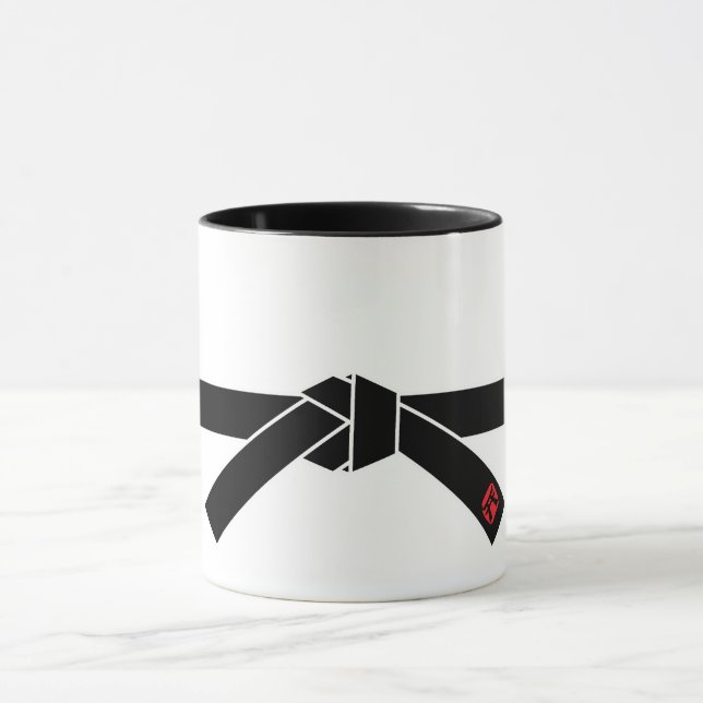 Tasse Ceinture noire, 黒帯 d'arts martiaux, 武道 (Centre)