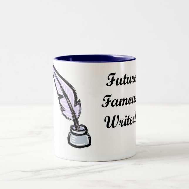 Tasse célèbre d'auteur d'avenir (Centre)