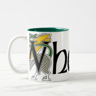 Tasse celtique de dragon de Whelan
