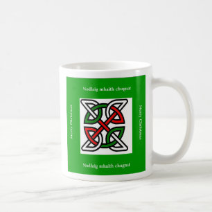 Tasse celtique de Joyeux Noël