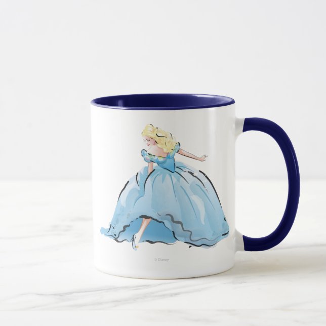 Tasse Cendrillon Et Sa Chaussure En Verre (Droite)