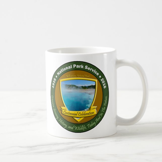 Tasse centennale Yellowstone de parc national (Droite)