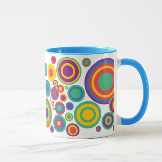 Tasse Cercles abstraits (Droite)