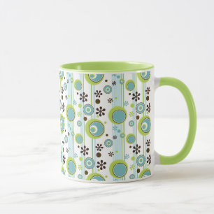 Tasse Cercles rétrogrades et bandes