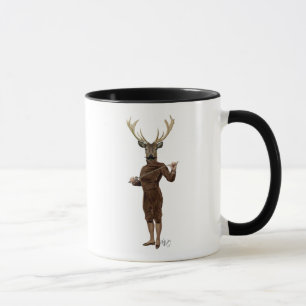 Tasse Cerf de clôture plein