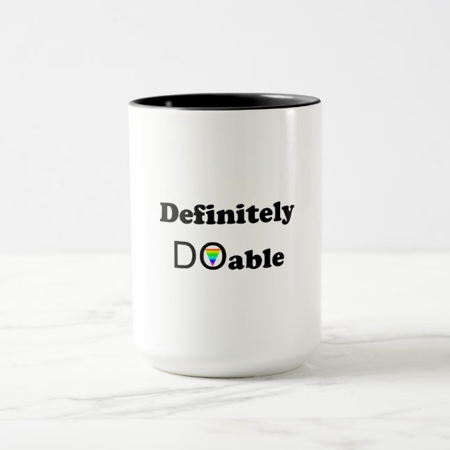 Tasse Certainement faisable (Centre)