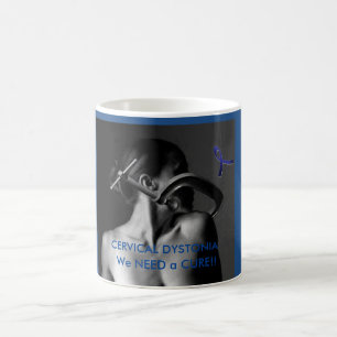 Tasse cervicale de conscience de dystonie