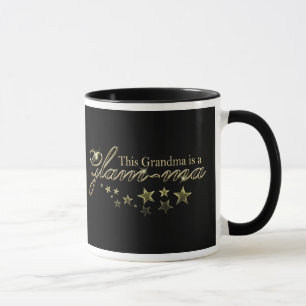 Tasse Cette grand-mère est une Glam-ma