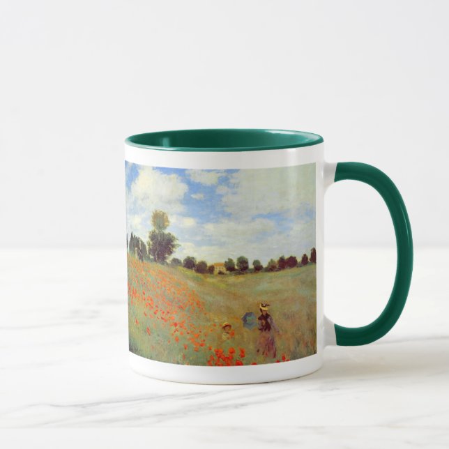 Tasse Champ des pavots, Claude Monet (Droite)