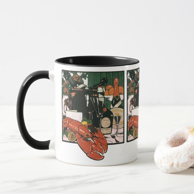 Tasse Champagne de homard vintage, Fancy Soft (Avec donut)