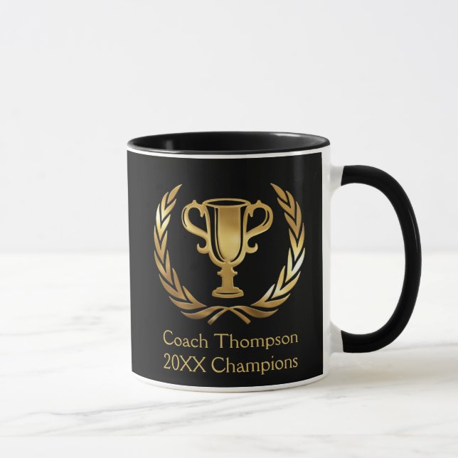 Tasse Champions Gold Custom (Droite)