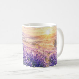 Tasse Champs de Lavande Ensoleillés