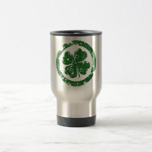 Tasse chanceuse de trèfle