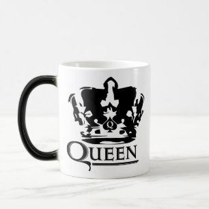Tasse changeante de couleur de couronne de la