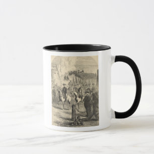 Tasse Charles XII de la Suède entrant dans Copenhague