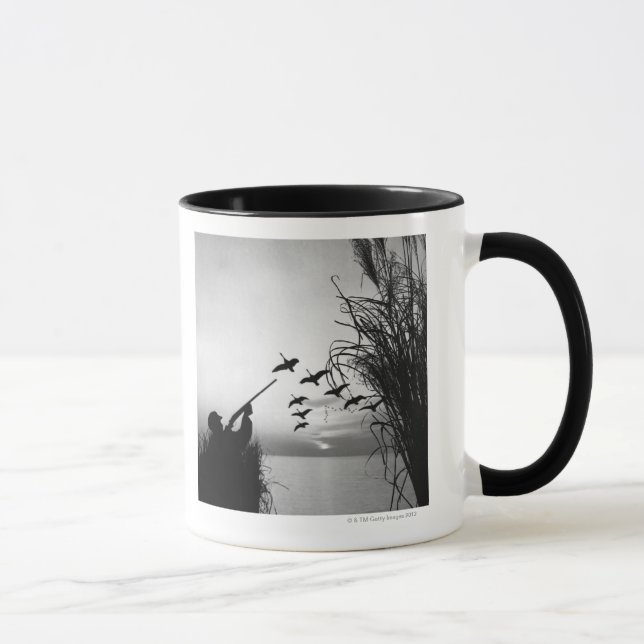 Tasse Chasse de canard d'homme (Droite)