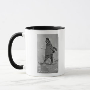 Tasse Chasseur de joint d'Alaska avec la photographie de