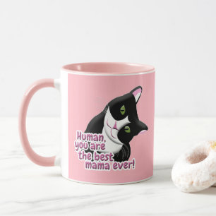 Tasse Chat de la Fête des Mères