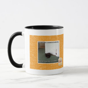 Tasse Chat de sous-sol, légèrement désorienté