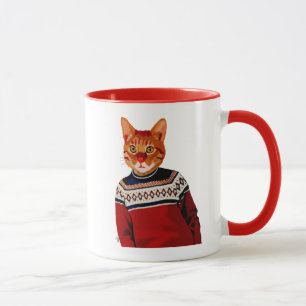 Tasse Chat en Sweat de ski 2
