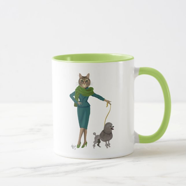Tasse Chat et caniche (Droite)