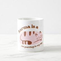 Tasse Chat Karma