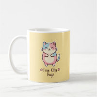 Tasse Chat Mignon Kawaii Hugz Gratuits