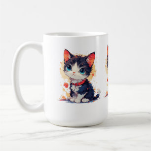 Tasse Chat Mignon Kawaii pour les Amateurs de Chat