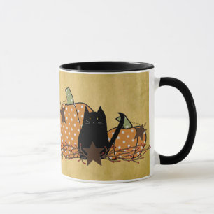 Tasse Chat Noir Et Musique Citrouille