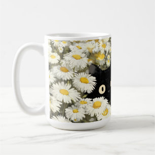 Tasse Chat Noir Floral