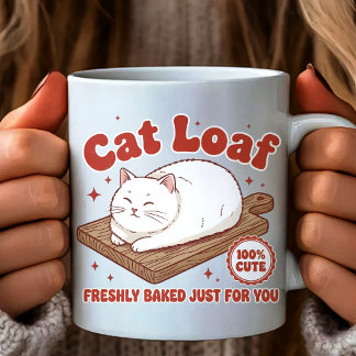 Tasse Chat Pain, Mème de Chat Drôle