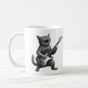Tasse Chat Rockeur