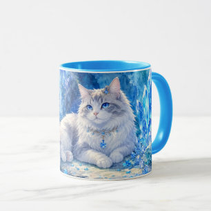 Tasse Chat Royal de Neige