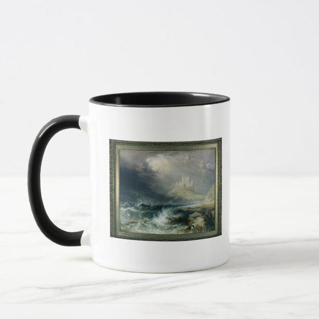 Tasse Château de Bamburgh, le Northumberland (Gauche)