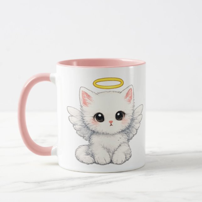 Tasse Chaton Ange Mignon (Gauche)