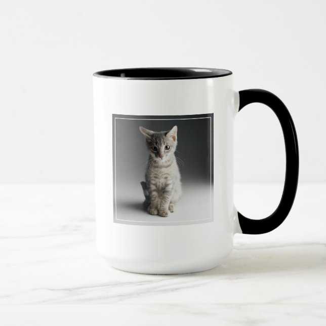 Tasse Chaton tigré bleu (Droite)