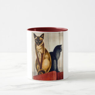 Tasse Chats Art Déco