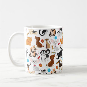 Tasse Chats et Chiens Mignons