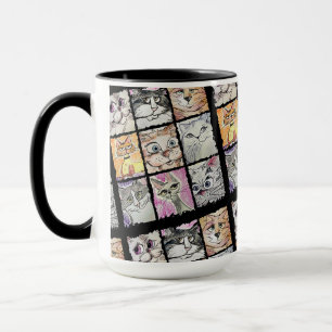 Tasse chatte folle