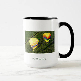 Tasse chaude de ballons à air