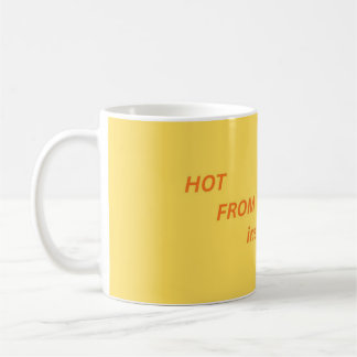 Tasse chaude de l'intérieur