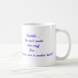 Tasse chaude de tabagisme de bluegrass