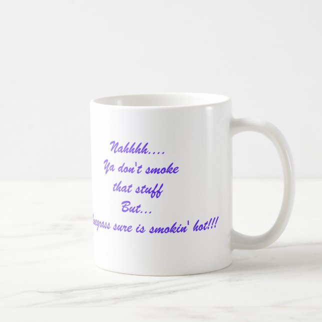 Tasse chaude de tabagisme de bluegrass (Droite)