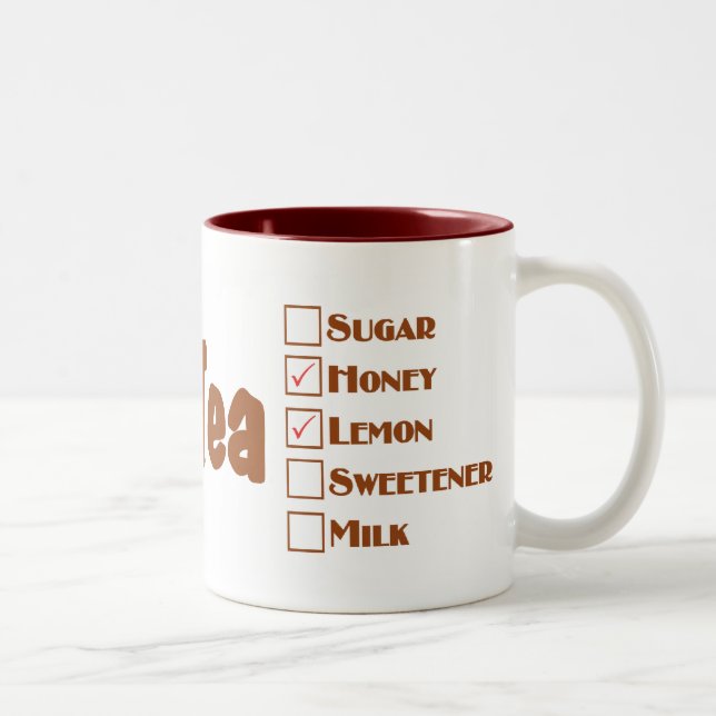 Tasse chaude du thé de la maman : Thé chaud avec (Droit)