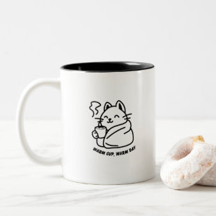 Tasse Chaude, Jour Chaleur – Mug Chat Confortable