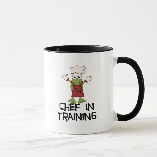 Tasse Chef de grenouille en formation de T-shirts et cad (Droite)